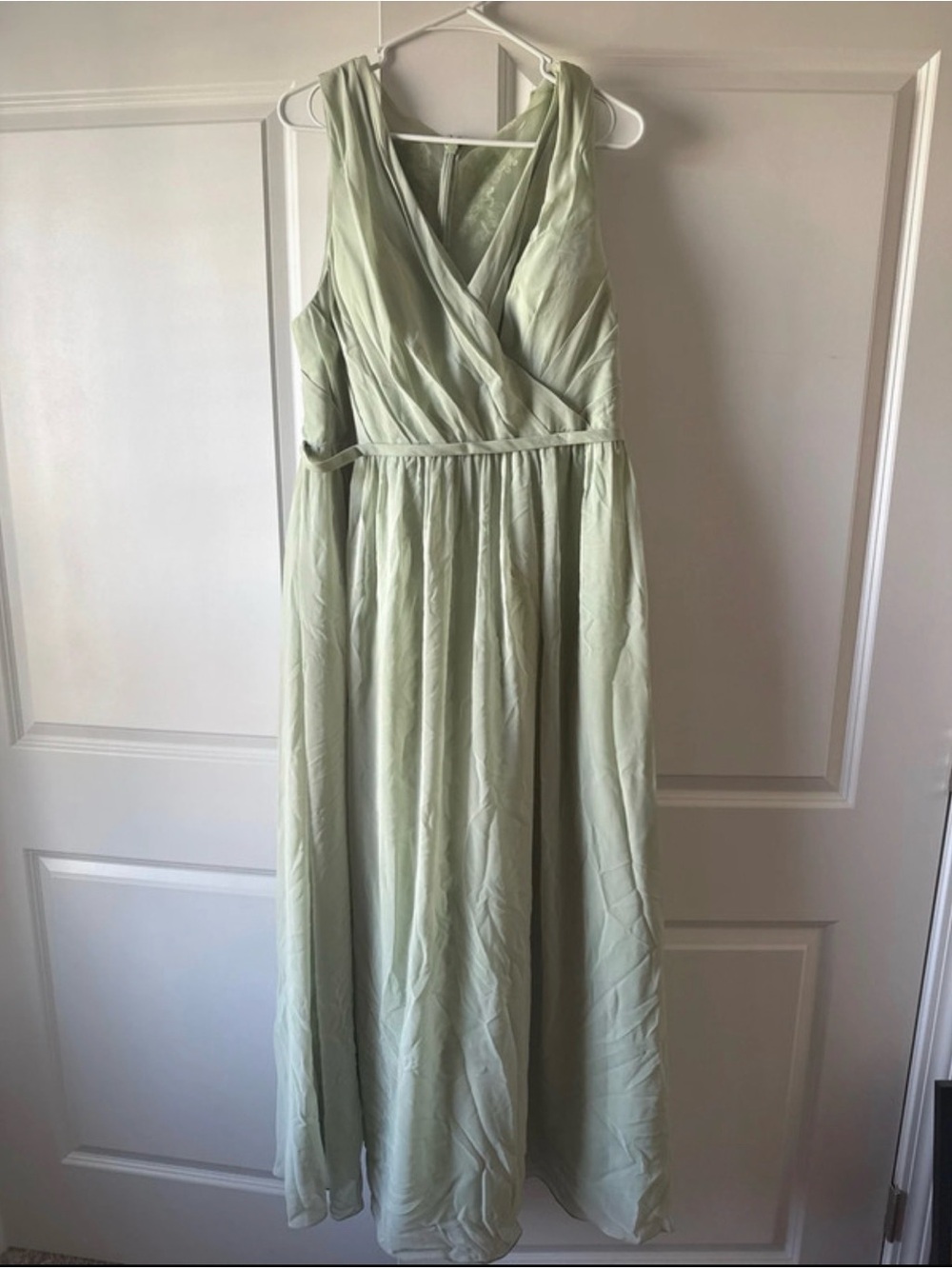 Azazie Jessa Sage Dress